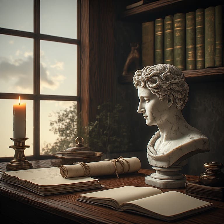 the stoic candle desk set the stoic candle desk set